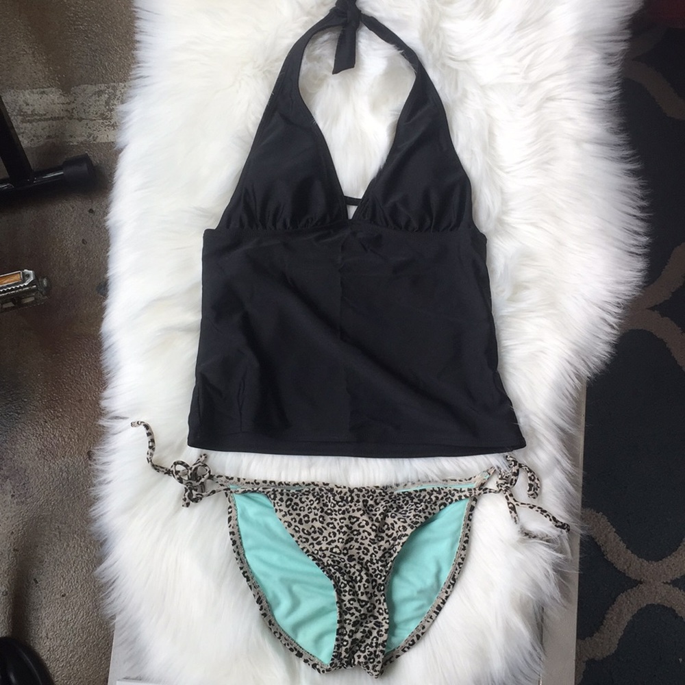 Tankini Swim Halter Top